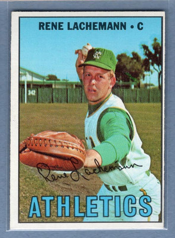 1967 Topps #471 Rene Lachermann EX  GO446