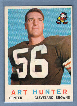 1959 Topps #92 Art Hunter (b) (st) VG  GO801