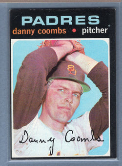 1971 Topps #126 Danny Coombs (c) EX  GO950