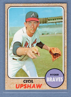 1968 Topps #286 Cecil Upshaw(c) EX  GO250