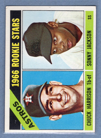 1966 Topps #244 Astros Rookies (a) VG-EX  GO152