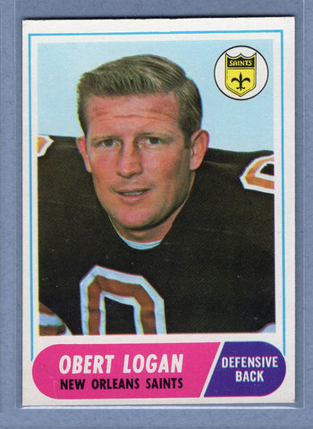 1968 Topps #4 Obert Logan (a) EX-MT  GO207