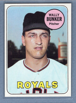 1969 Topps #137 Wally Bunker (e) EX-MT  GOWABB