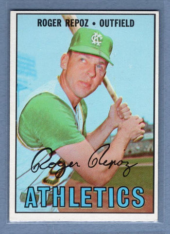 1967 Topps #416 Roger Repoz EX G0416B