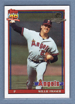 1991 Topps Desert Shield #784 Willie Fraser  NM  GO625