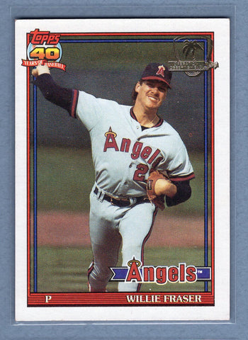 1991 Topps Desert Shield #784 Willie Fraser  NM  GO625