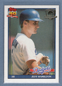1991 Topps Desert Shield #552 Jeff Hamilton  NM  GO600