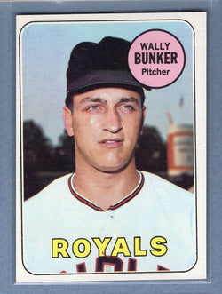 1969 Topps #137 Wally Bunker (f) EX-MT  GOWABB