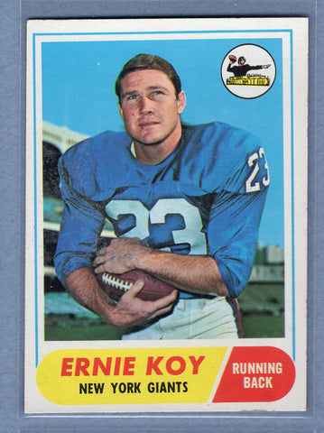 1968 Topps #5 Ernie Koy (a) EX-MT  GO207