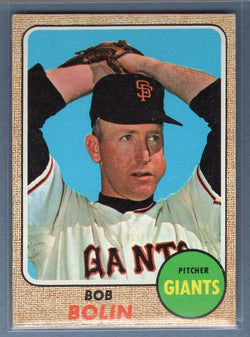 1968 Topps 169 Bob Bolin VG-EX SET BREAK
