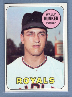 1969 Topps #137 Wally Bunker (g) EX-MT  GOWABB