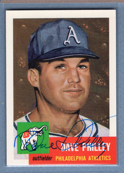 1991 Topps Archives #64 Dave Philley Autograph Auto signed
