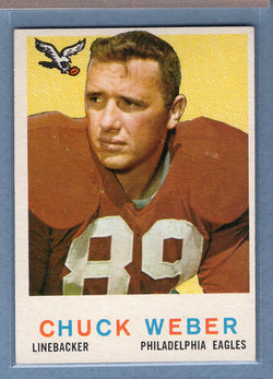 1959 Topps #94 Chuck Weber  EX-MT  GO801