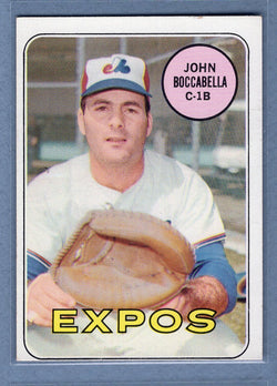 1969 Topps #466 John Boccabella (c) EX-MT  GO700