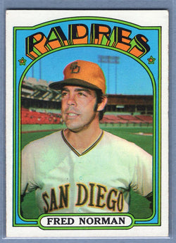1972 Topps #194 Fred Norman Ex-Nm