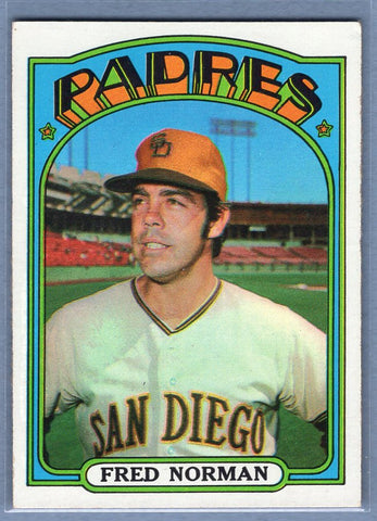 1972 Topps #194 Fred Norman Ex-Nm