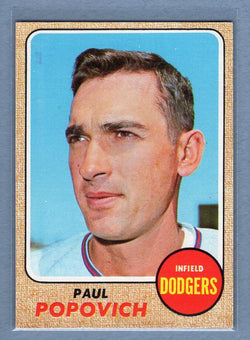 1968 Topps #266 Paul Popovich EX-MT  GO588