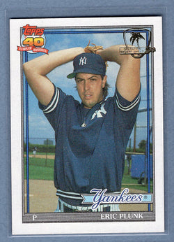 1991 Topps Desert Shield #786 Eric Plunk  NM  GO625
