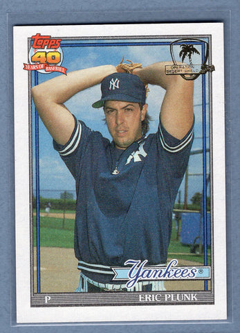 1991 Topps Desert Shield #786 Eric Plunk  NM  GO625
