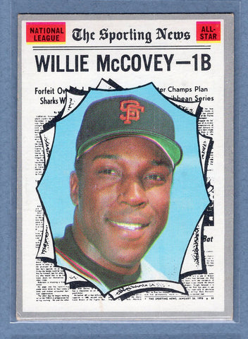 1970 Topps #450 Willie McCovey All Star (HOF)  (a) EX  GO900