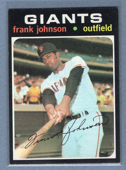 1971 Topps #128 Frank Johnson  EX  GO950