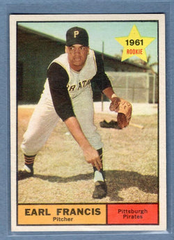 1961 Topps #54 Earl Francis EX   GO269
