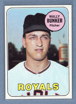 1969 Topps #137 Wally Bunker (h) EX-MT  GOWABB