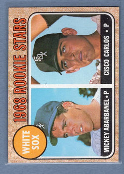1968 Topps #287 White Sox Rookies(d) EX  GO250