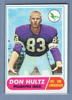 1968 Topps #6 Don Hultz (b) EX  GO207