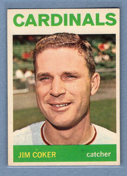 1964 Topps #211 Jim Coker EX   GO186