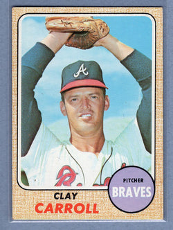 1968 Topps #412 Clay Carroll (a)  EX-MT  GO550