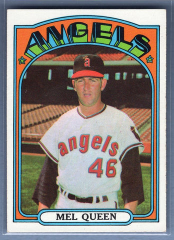 1972 Topps #196 Mel Queen Ex-Nm