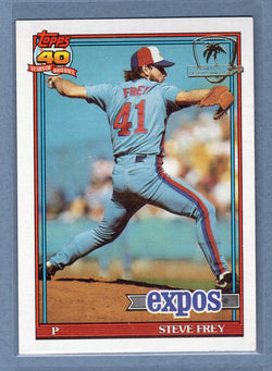 1991 Topps Desert Shield #462 Steve Frey  NM  GO500