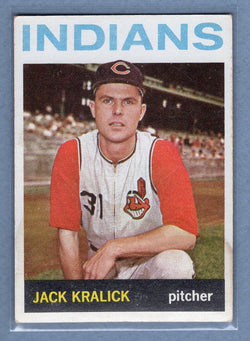 1964 Topps #338 Jack Kralick (st) (a) VG  GO441