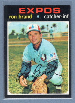 1971 Topps #304 Ron Brand  (b) EX-MT  GO550