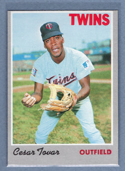 1970 Topps #25 Cesar Tovar  (b) EX-MT  GO750