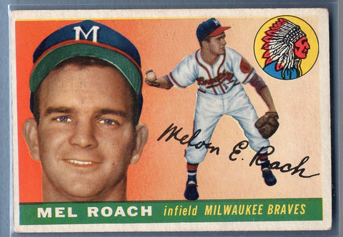 1955 Topps #117 Mel Roach VG-EX GO9055