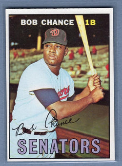 1967 Topps #349 Bob Chance EX-MT  GO100