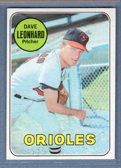 1969 Topps #228 Dave Leonhard EX-MT  GO661