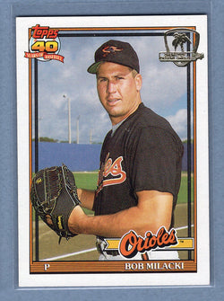 1991 Topps Desert Shield #788 Bob Milacki  NM  GO625