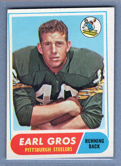 1968 Topps #7 Earl Gros (a) EX  GO207