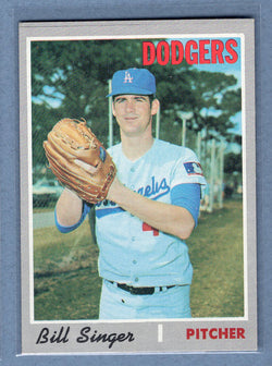 1970 Topps #490 Bill Singer  EX-MT  GO450