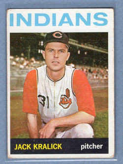 1964 Topps #338 Jack Kralick (b) VG  GO441