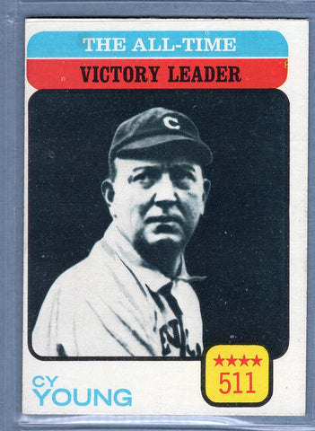 1973 Topps #477 Cy Young Leader (HOF)  (a) EX  GO669
