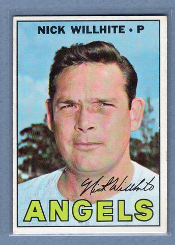 1967 Topps #249 Nick Willhite EX  GO215