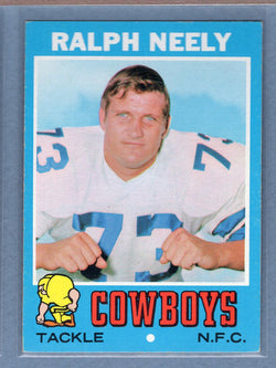 1971 Topps #89 Ralph Neely (st) (a) VG-EX  GO600