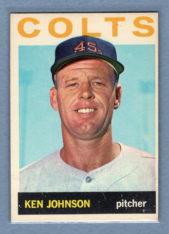 1964 Topps #158 Ken Johnson EX-MT   GO220