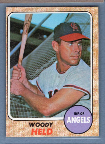 1968 Topps #289 Woody Held EX  GO250