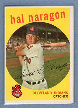 1959 Topps #376 Hal Naragon EX-MT  GO200