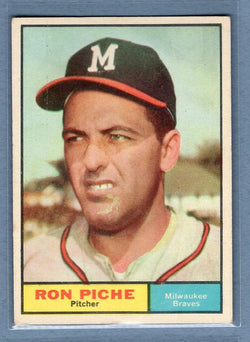 1961 Topps #61 Ron Piche EX   GO269
